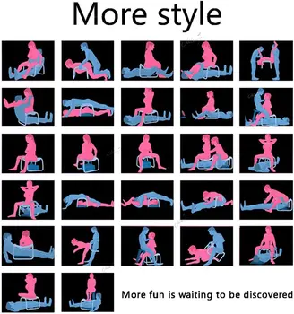 FX Sex Furniture Positions Bouncing Mount Stools Boost Sex Life Weightless Love Position Aids Chair Handrail Novelty Toy Couples 4