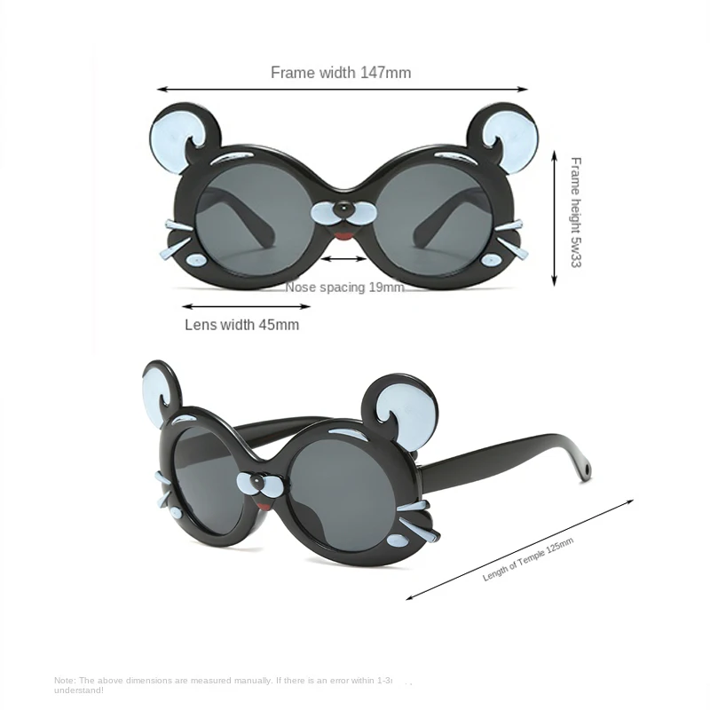 Children Cute Cartoon Personality Sunglasses UV400 Boys Outdoor Sun Protection Glasses kids sunglasses children sunglasses Kid Classic Eyewear