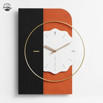 Metal Clock Gold Nordic Stylish Silent Wall Clock 2
