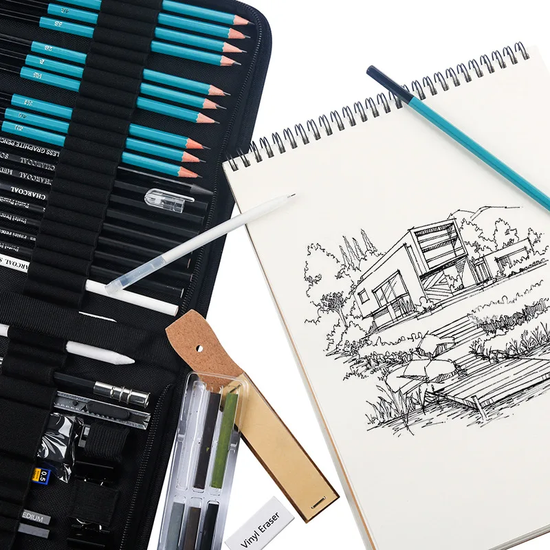 https://ae01.alicdn.com/kf/Saa6ddb38550240cdb74591de8c544c688/33-50-Piece-Drawing-Sketching-Art-Set-Ultimate-Complete-Artist-Kit-Graphite-and-Charcoal-Pencils-Sticks.jpg