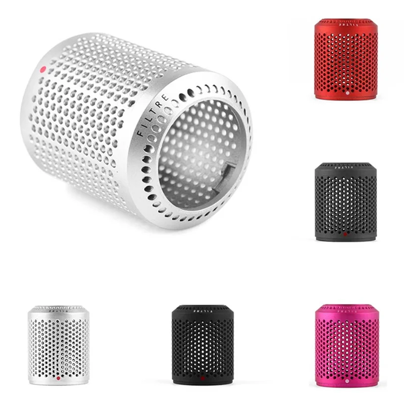 Suitable for Dyson Hair Dryer HD01 HD03 HD08 Dustproof Outer Filter Cover Vacuum Cleaner Accessories Bright Grey
