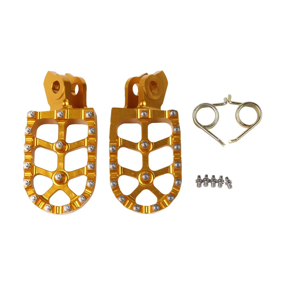 Motorcycle Footrests For SUZUKI RMZ 450 250 RMX 450Z RM 125 Tenere 660 XTZ XT660Z