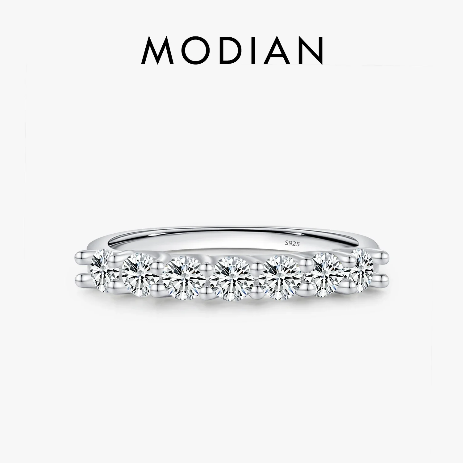 Platinum plated silver 925° ring (code M2548)