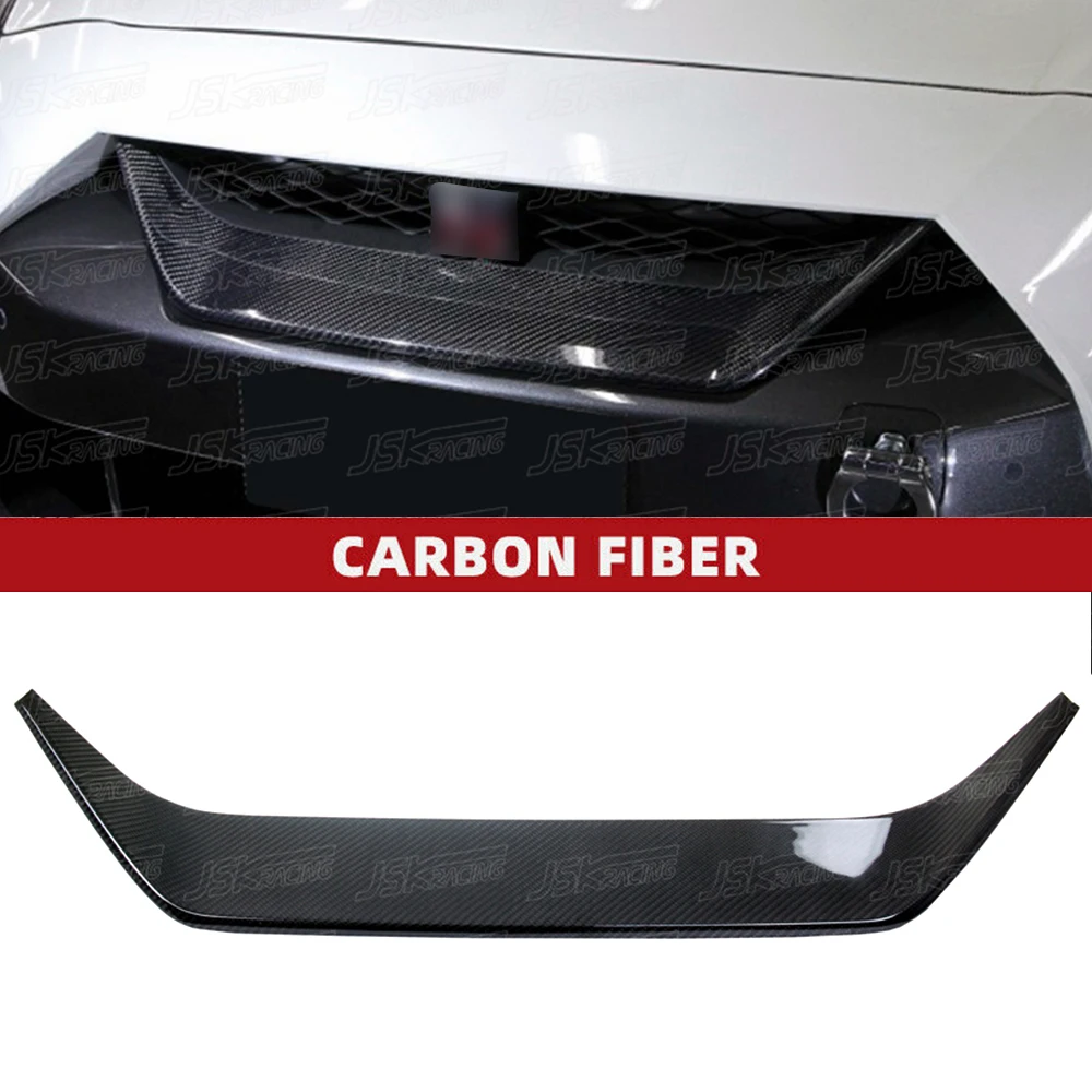 

For Nissan Gtr R35 2017-2018 2017 V Dry Carbon Fiber Front Grille Cover