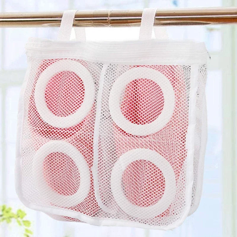 2 In 1 세탁기 세탁 가방, 메쉬 보호, 변형 방지 신발, 의류 가방, 휴대용 지퍼 디자인, 여행용 보관 가방