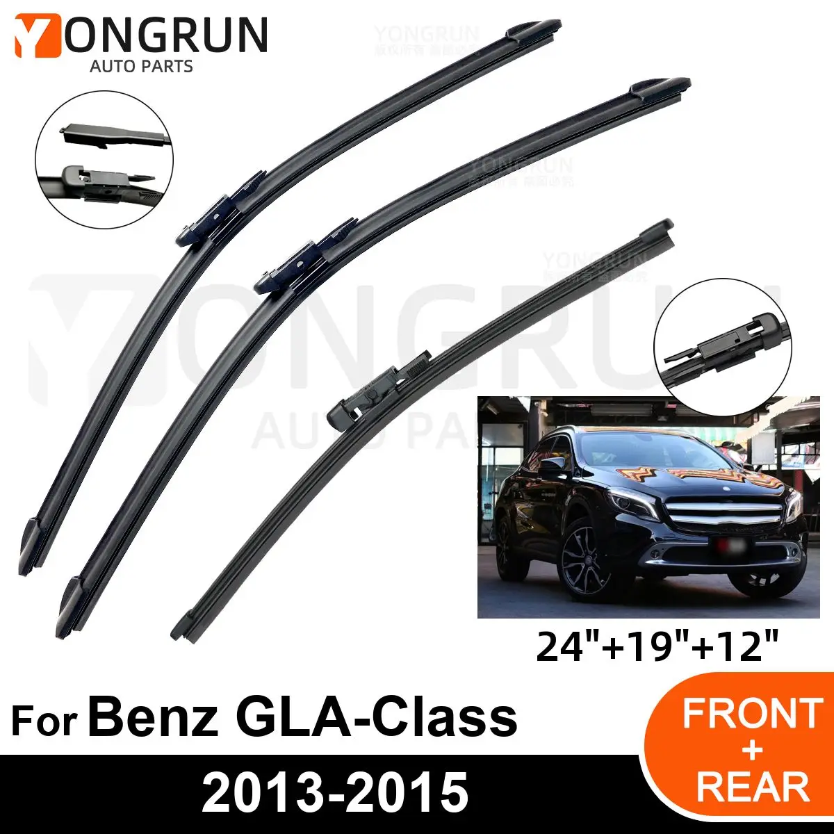 

Щетка стеклоочистителя для Benz GLA-Class X156 2013-2015, 3 шт.