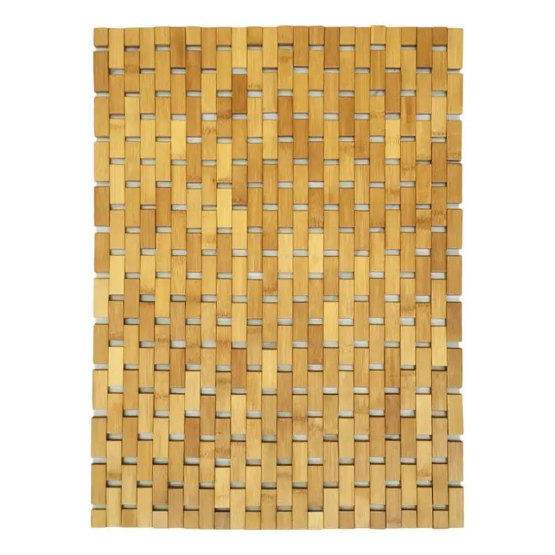 

Бамбуковый Коврик для душа, нескользящий бамбуковый коврик для ванной, нескользящий складной Противоскользящий портативный деревянный коврик для ванной комнаты и улицы