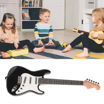 Chitarra elettrica per bambini Chitarra elettrica multifunzionale Strumento musicale per ragazzo Ragazza Chitarra elettrica per bambini Chitarra per bambini