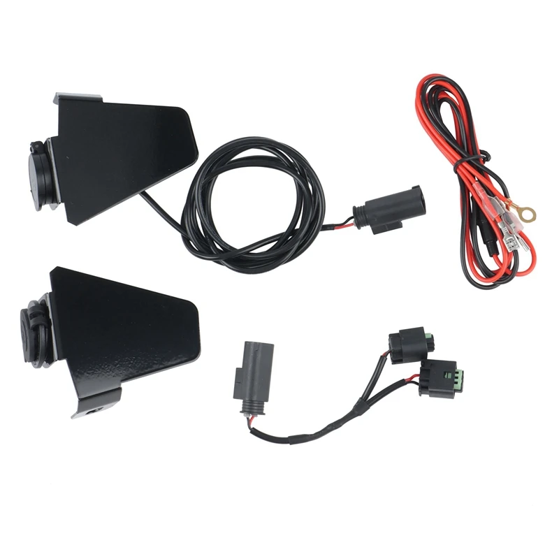 

Motorcycle Dual USB Charger Charger Waterproof Socket Adapter For-BMW R1200GS R1250GS Adventure R1250 GS