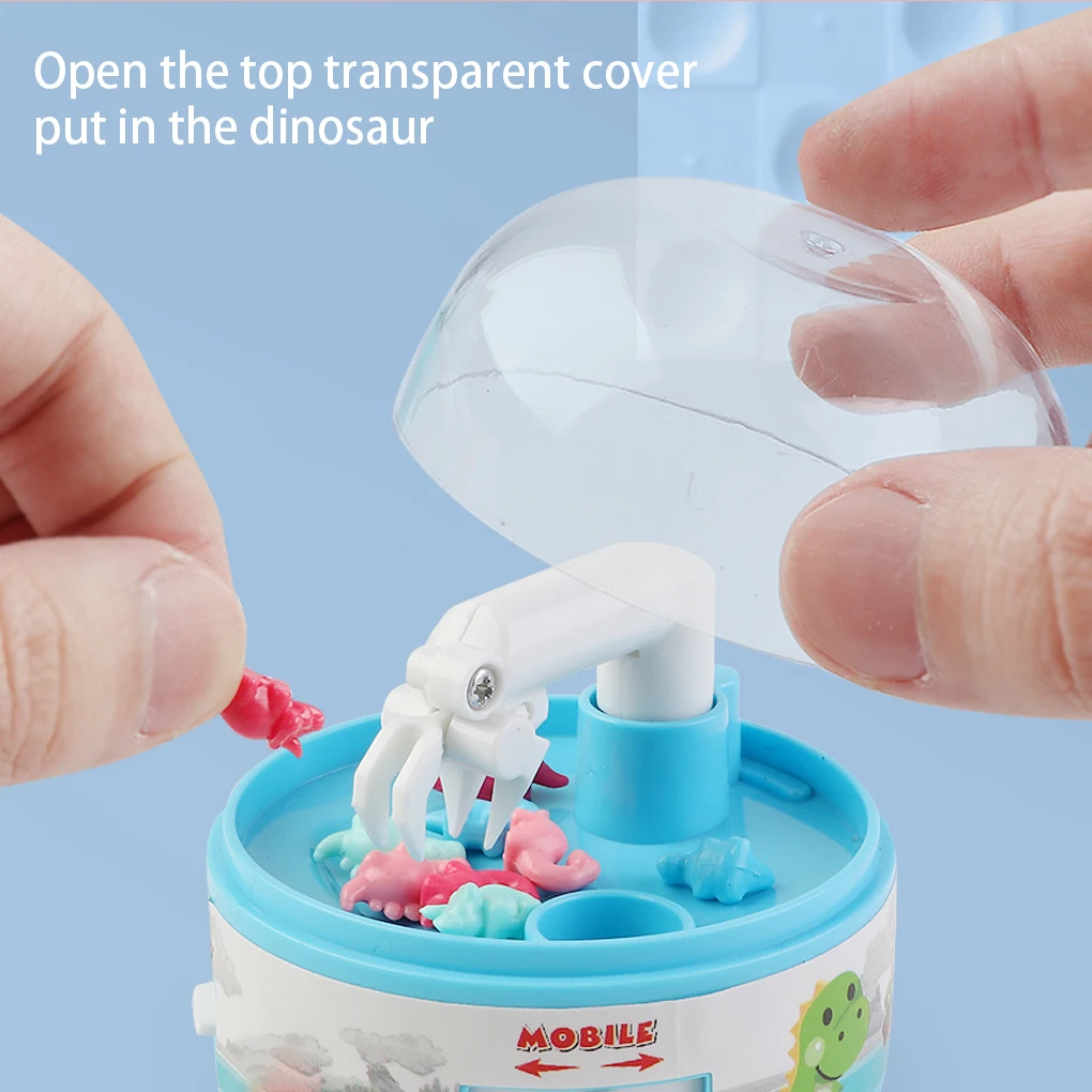 Mini Claw Machine Children's Toys Dinosaur Grabbing Machine Capsule Grabbing And Grabbing Capsule Machine Interactive Toys 2