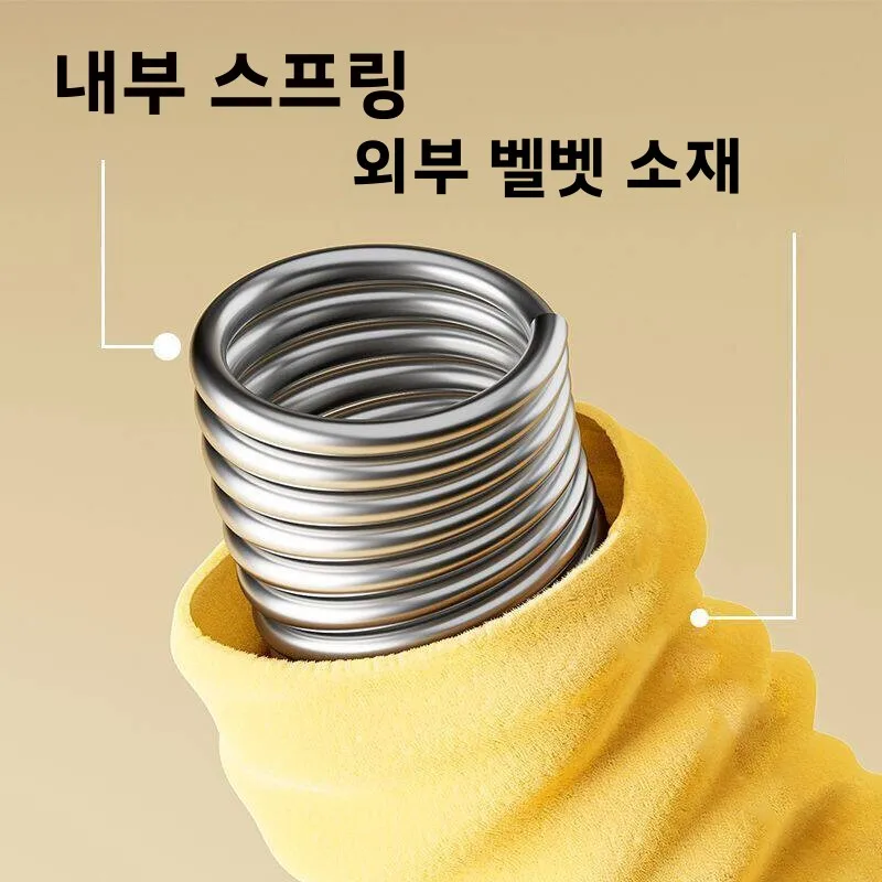 소프트 스프링 훌라후프 여성용 복부 슬리밍 허리 무손상 코어 강화 피트니스 기구 (뱃살 감소)