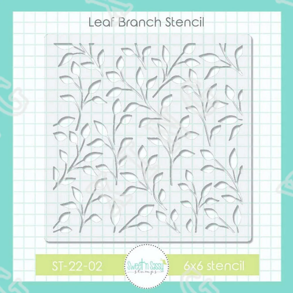 2022 Newest Hot Sale Scrapbook Decorate Craft Embossing Diy Gift Card  Handmade Molds sweet 'n Sassy Leaf Branch Layering Stencil - AliExpress