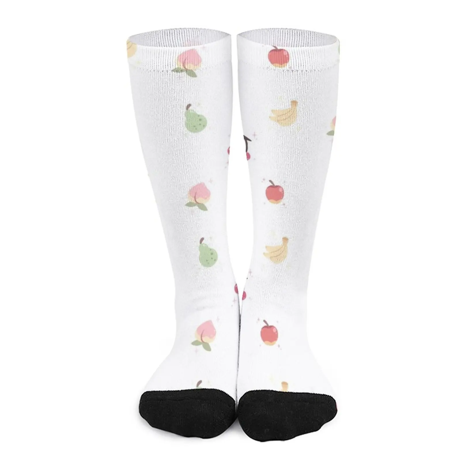 Cute Fruits Socks Thermal socks man winter funny socks for men Men's winter socks Running socks man