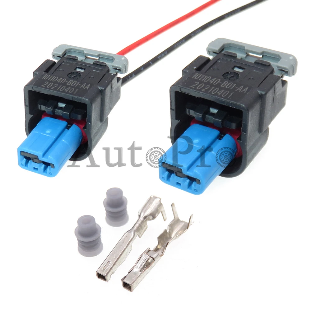 

1 Set 2 Hole Car Plastic Housing Plugs 33401217 Car Waterproof Wire Sockets Automobile Cable Connector