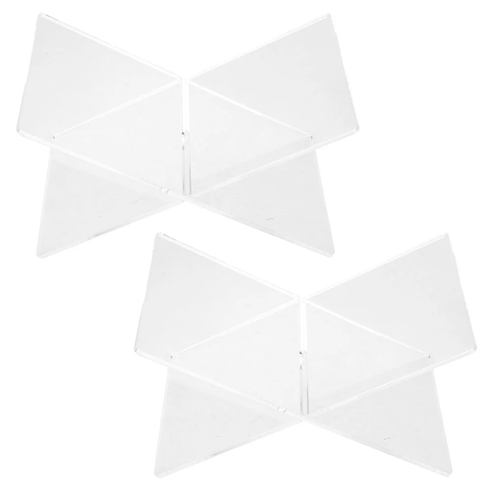 

2pcs X-Shaped Reading Holder Creative Reading Rack Multi-functional Book Stand