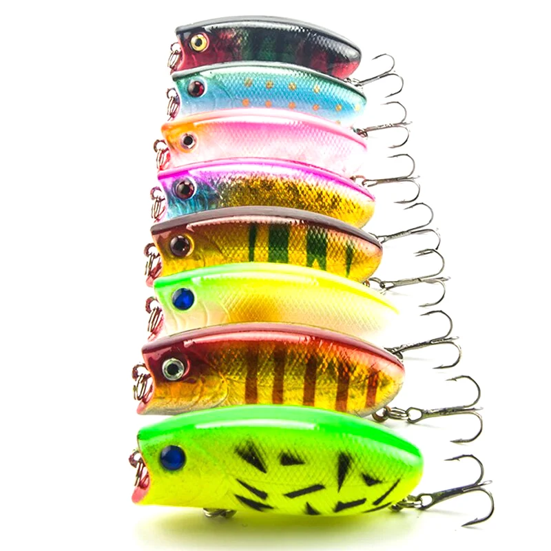

8 Colors Bow-Tie Road Lure 6cm/10.4g Fish Bait Aquatic Fake Bait Bionic Bait Plastic Hard Bait
