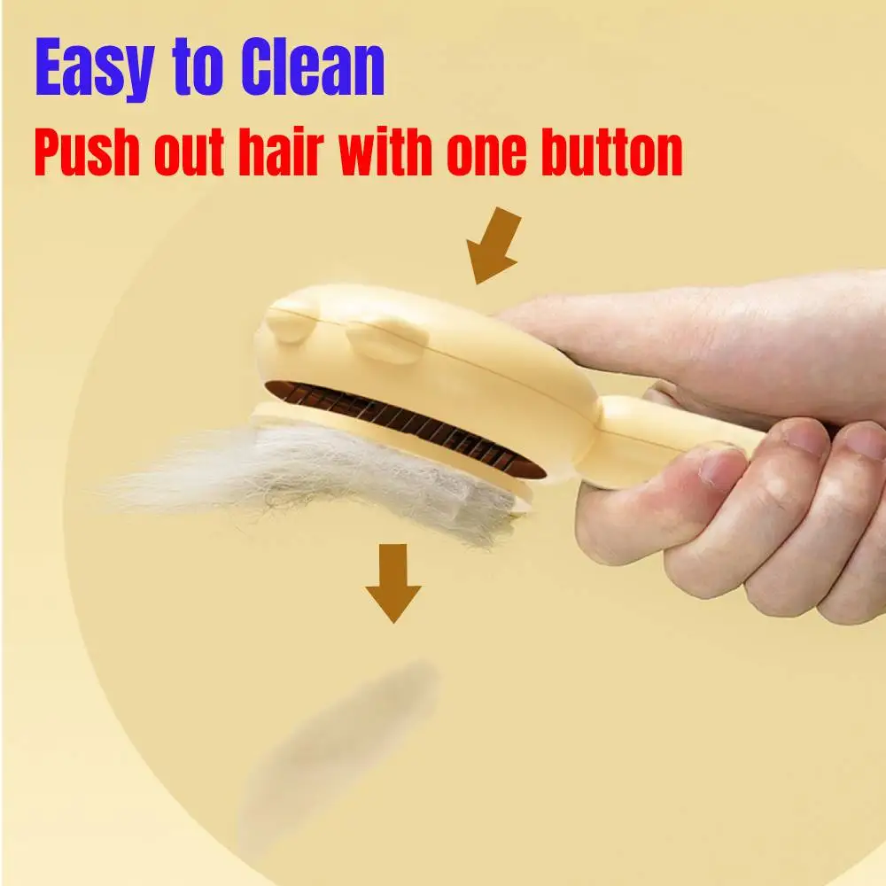 Pet Hair Removal Cat Brush 2