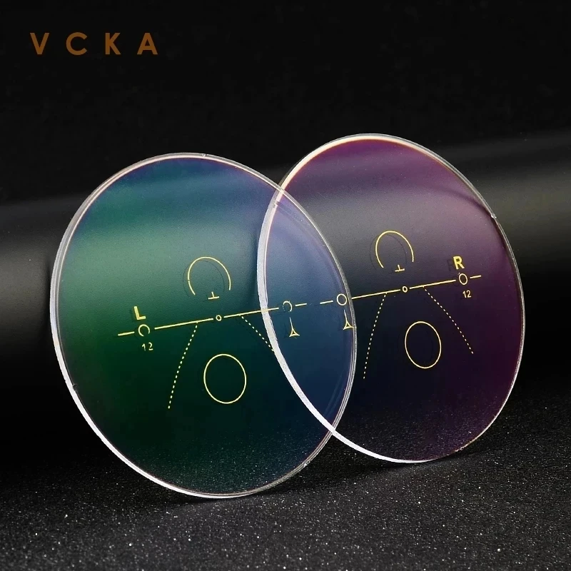 

VCKA 1.56 1.61 1.67 Progressive Multifocal Lenses Spectacles Lens Prescription Myopia Hyperopia Resistance Short Middle Far Le