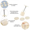 7Pcs/set Plastic Mooncake Mold Hand-Press Flower Shaped Cookie Mold 50g DIY Baking Tool Pressed Fondant Cookie Moon Cake Cutter 4