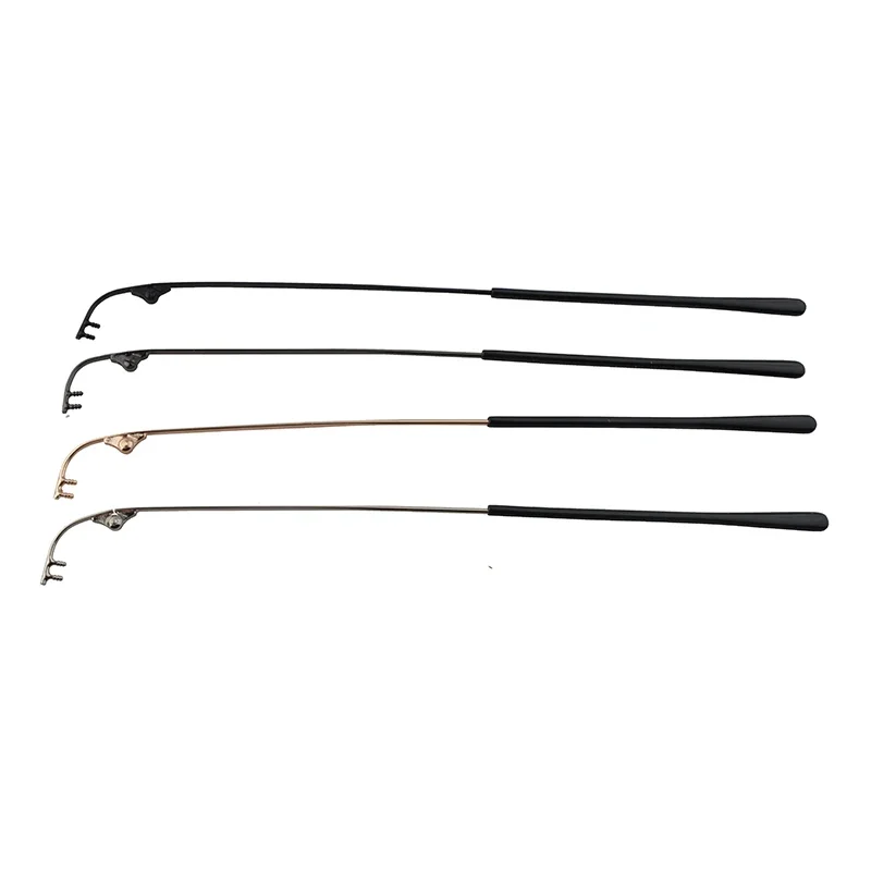 Rimless Metal Glasses Temple Replacement 2 Piece Set