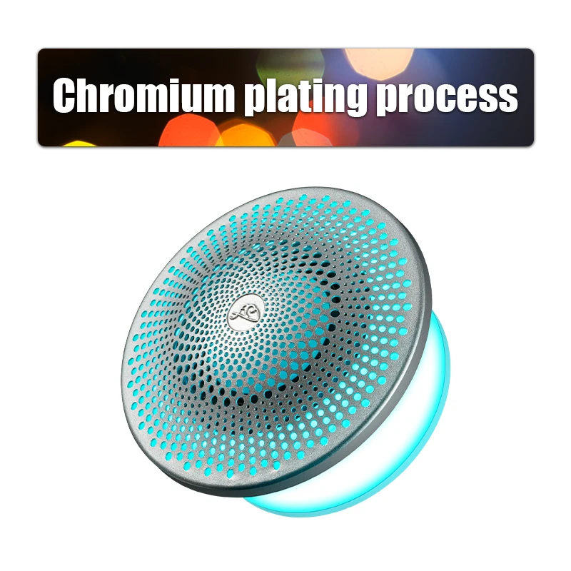 Dome Tweeter Speakers 2 Ambient Lights Car Tweeter 2 Inch Aluminum Alloy Ceramic Sound Film Stereo Pure 1 Pair