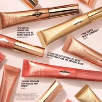 Charlotte Tilbury Poudre fixante compacte, Gloss à lèvres, Fond de teint, Fard à joues bicolore, Palette de fards à paupières, Léger, Délicat, Longue tenue 4