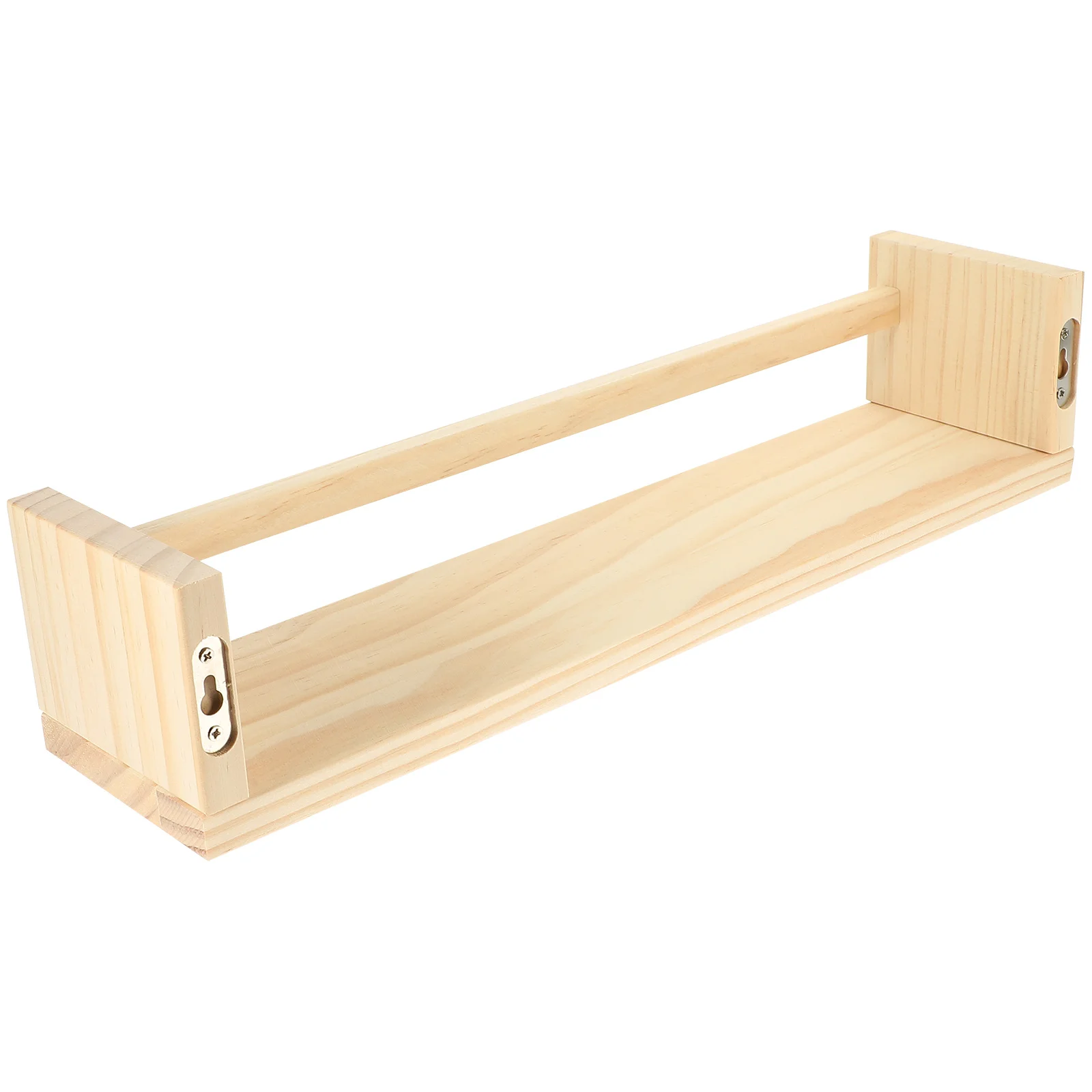 

Home Decor Wall Floating Shelf For Decorative Frame Bathroom Wooden Rack Office