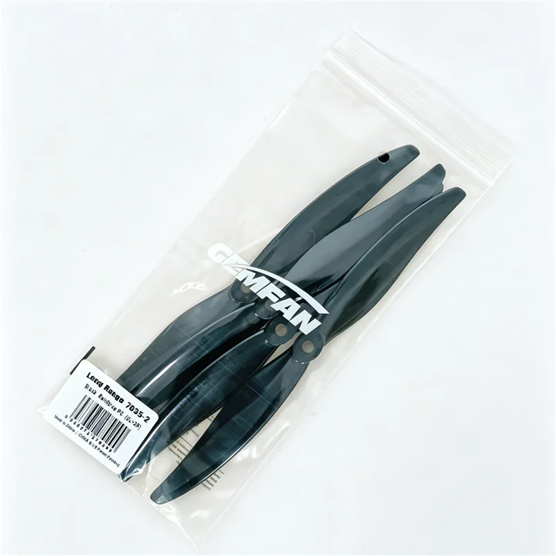 Gemfan LR7035 Hélices 7 pouces 2 pales PC pour FPV longue portée 2CW+2CCW