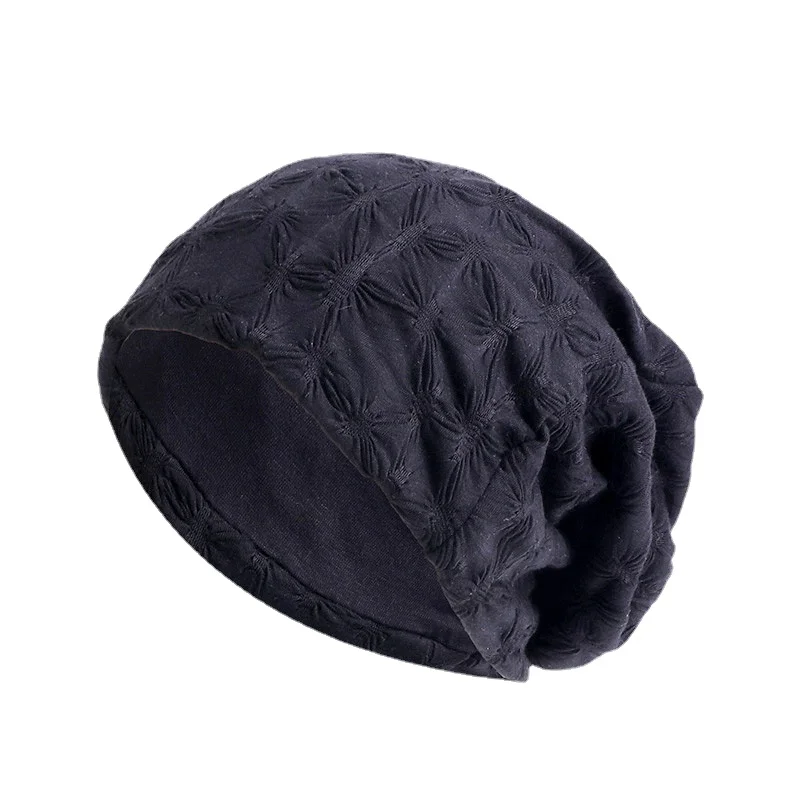 Cotton Beanie Autumn Early Winter Ruffled