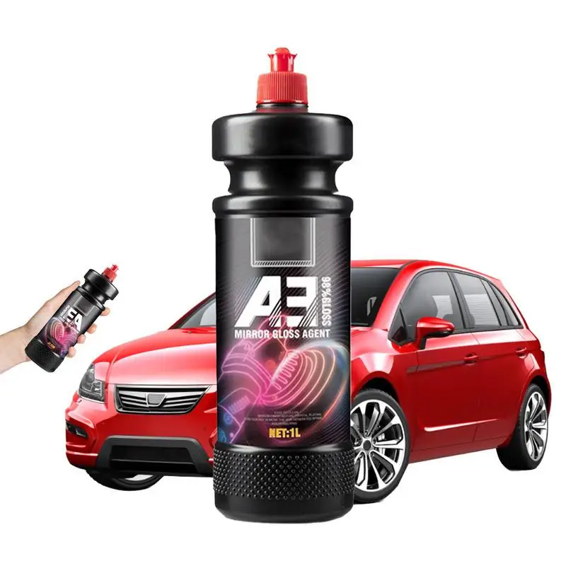 

Car Polishing Compound Fast Cutting Scratch Remover For Vehicles 1000ml Water-based All-effect Abrasive Cut Compound For Garage