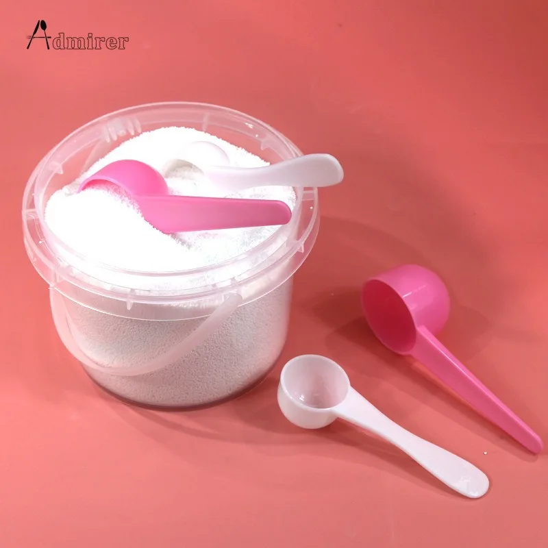 Description Picture 4 of item1Pcs 50/60ml Plastic Measuring Coffee Scoop with Scale Baking Utensils Milk Powder Laboratory Liquid Spoon Kitchen Accessories
