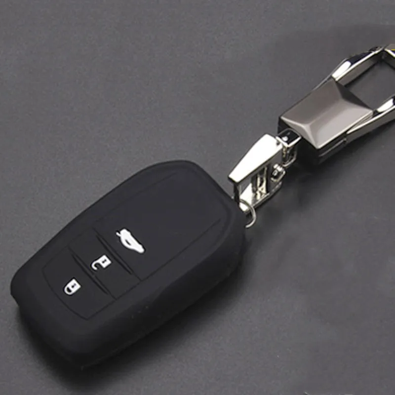 

Key Case For Car For Toyota 2/3 Buttons CHR Rav4 Auris Avensis Prius Aygo Camry Corolla Land Cruiser Prado Crown Car Accessories