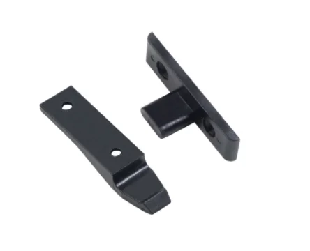 100Pcs/Lot Black Plastic Quick Fitting Furniture Panel Joint Bracket Push-On Clip Corner wall panel hanging clip
