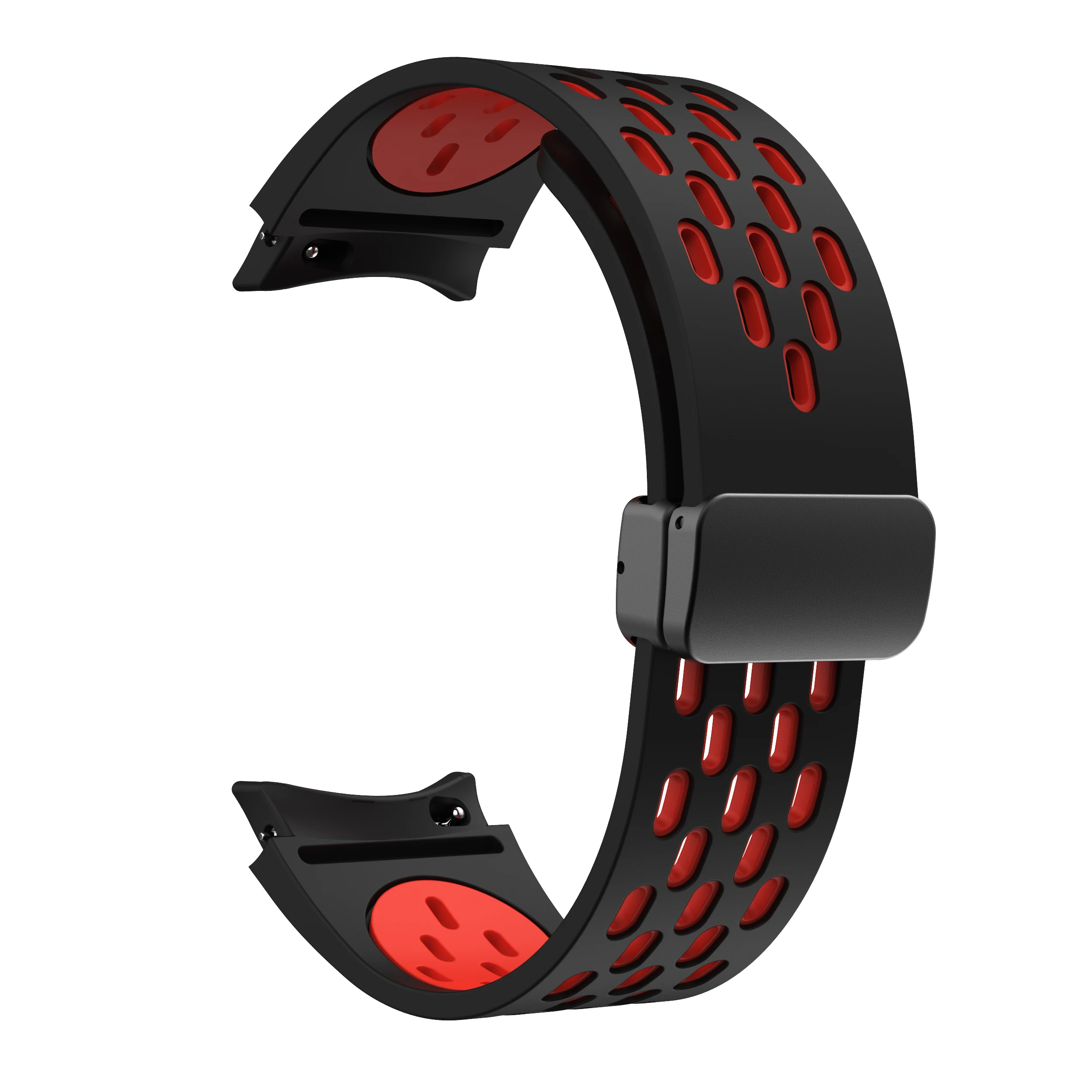 Magnetic Buckle Silicone Strap with Seamless Design