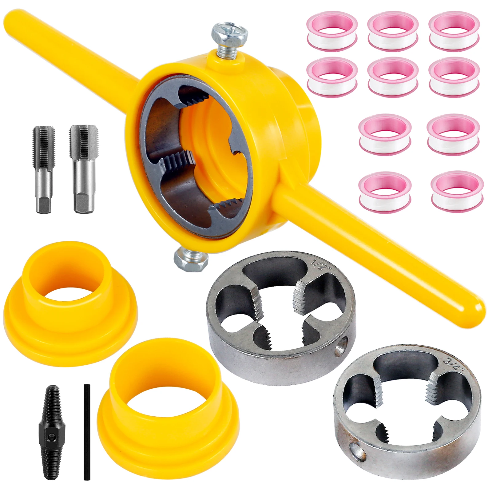 PVC-Tubo-Thread-Maker-Ferramenta-Tubo-de-Corte-Ferramentas-de ...