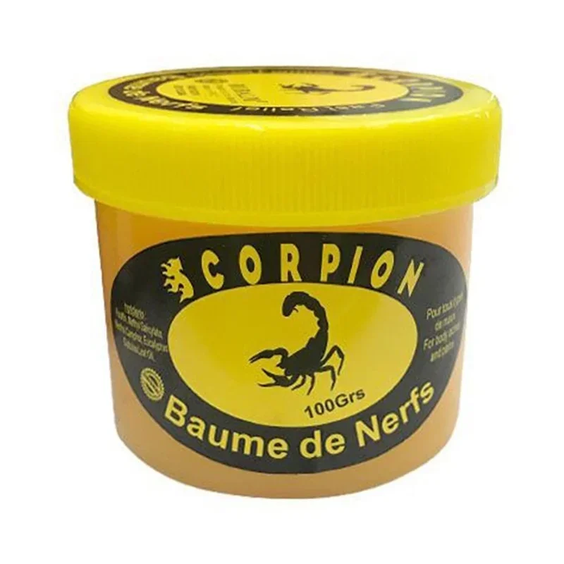 Scorpion Pain Relief Ointment Low Back Pain Relieves Rheumatism Sciatica Bruises Cramps and Relieves Peppermint Balm 30/60/100g pain analgesic cream