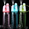 Newest Sports Spray Cup Plastic Cool Summer Sport Bottle Portable Climbing Outdoor Bike Shaker Water Bottles 3