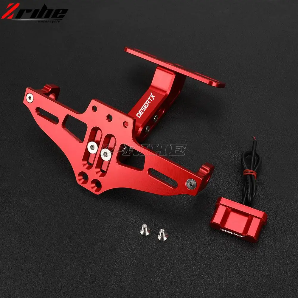 Per Ducati Desertx Desert-X 2022 2023 Fender Eliminator Staffa Porta Targa Regolabile Led Desert Desert X Desert-X