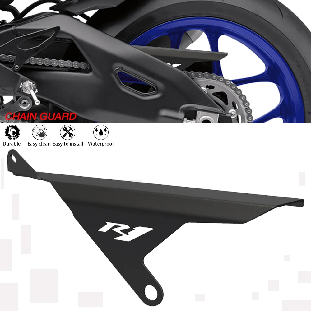 

Для Yamaha YZF-R1 YZFR1 YZF R1M 2015 2016 2017 2018 2019 2020 2021 2022 2023 2024 защитные крышки цепи мотоциклетной звездочки