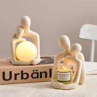 Cute Couple Table Lamp for Bedroom Decoration 1