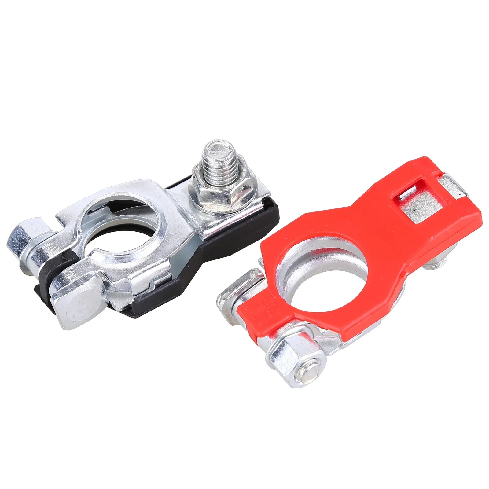 Metal Car Battery Terminal Clamp Connectors for 12V Vehicles