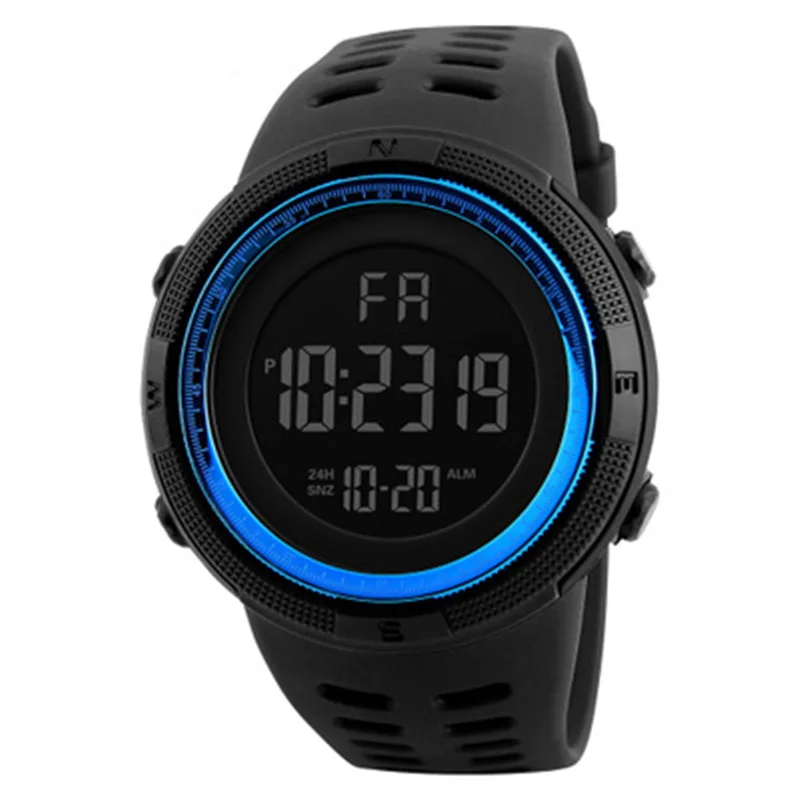Large dial sports electronic watch, children's multifunctional electronic watch 3