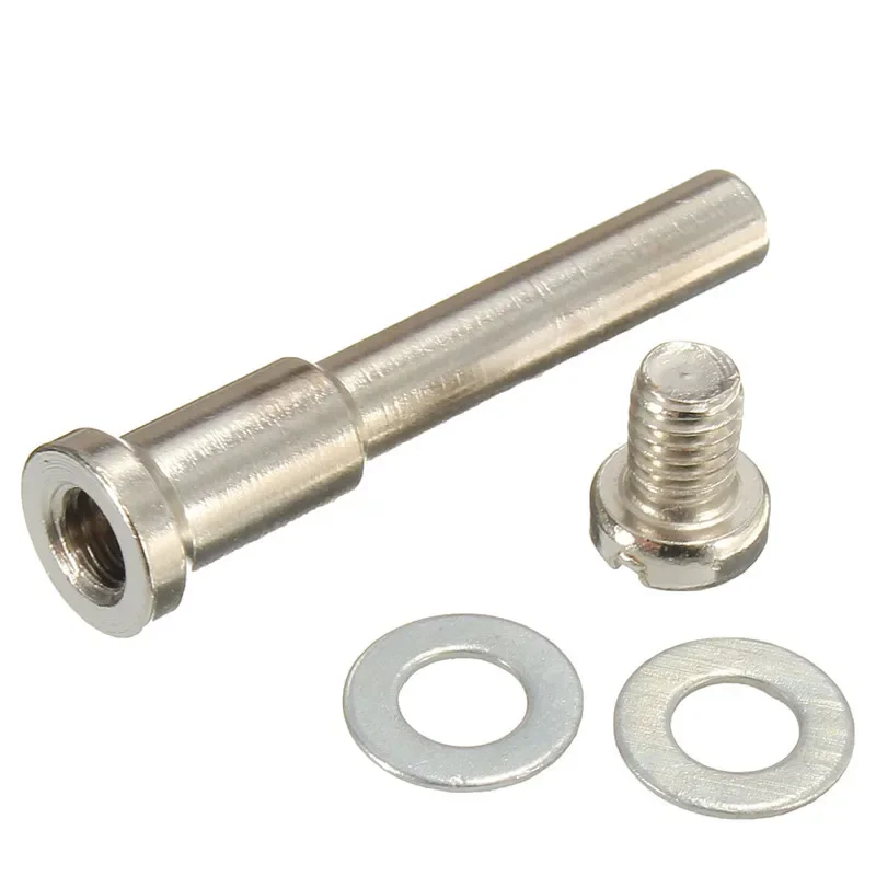 3.17/6mm Steel Mandrel Dremel Screw Shank Cut-off Wheel 5Pcs Rotary Tool Electric Grinding