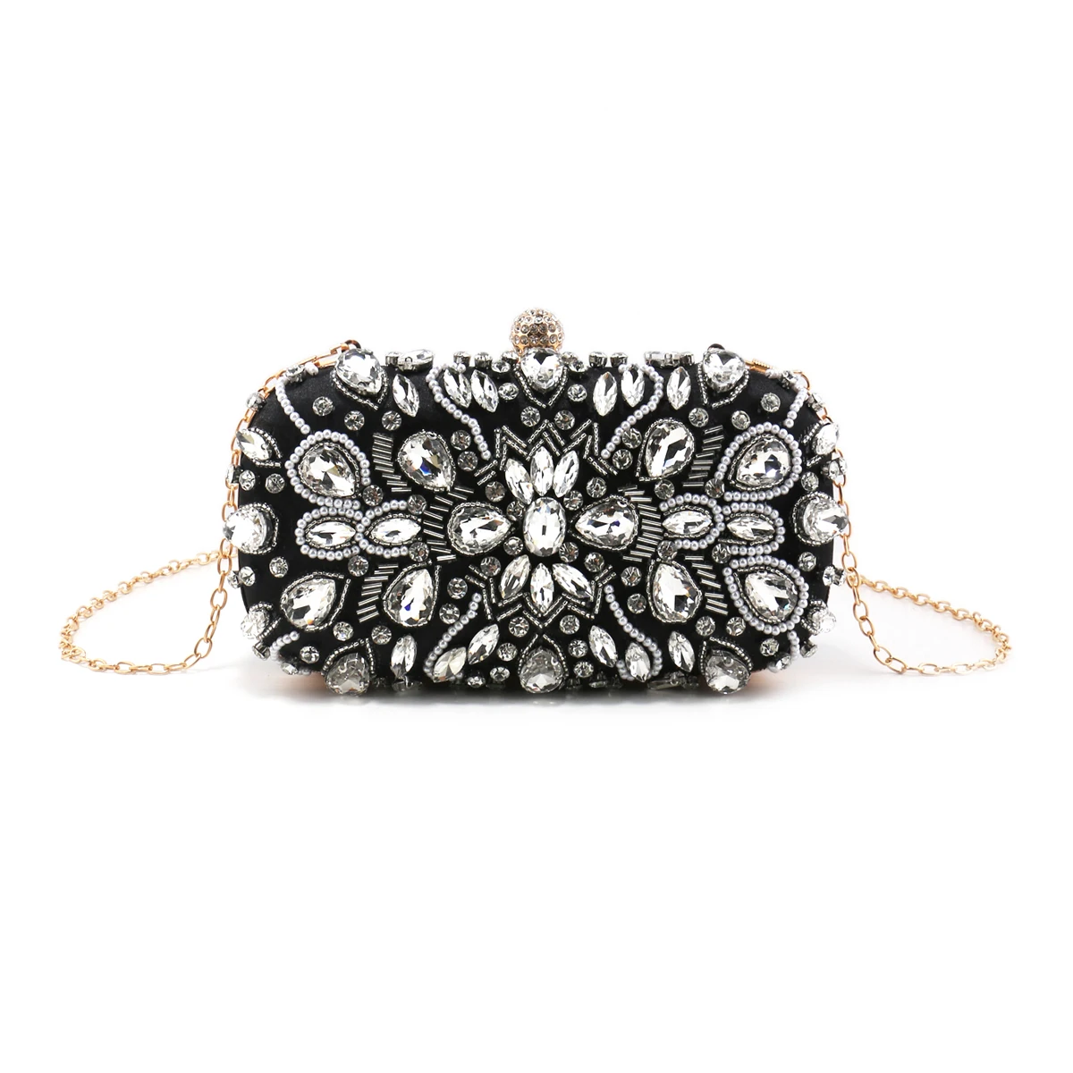 Luxury Rhinestone Clutch Bag for Women Wedding Party