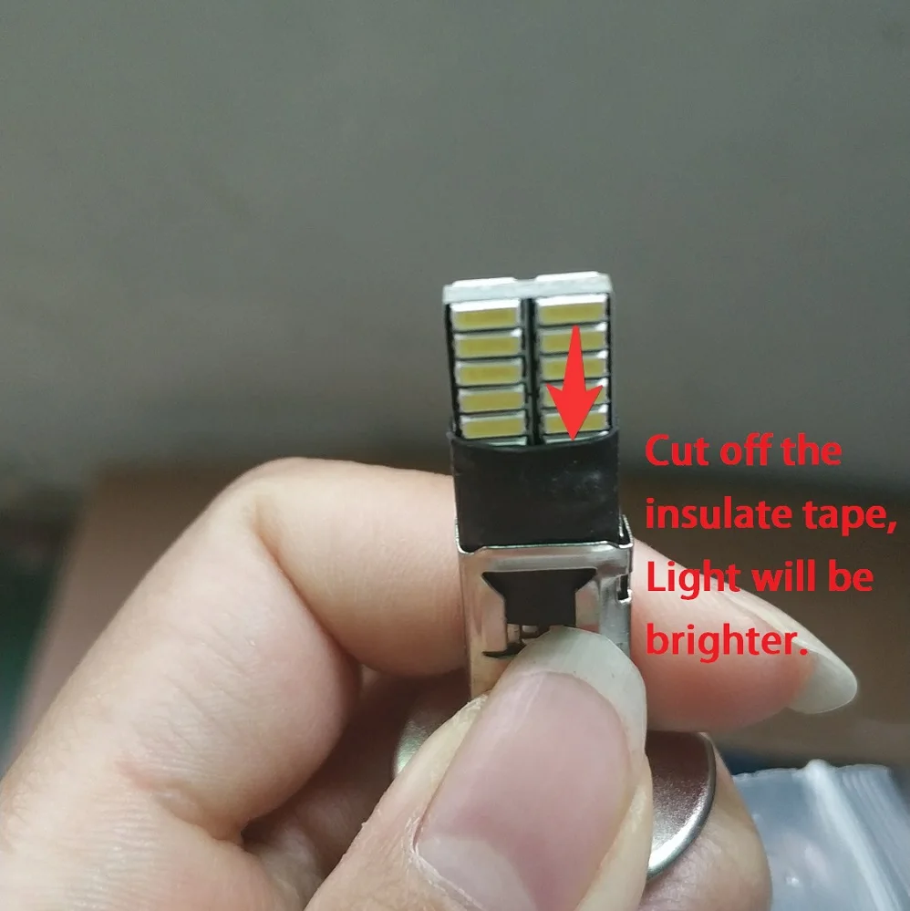 1PC H1 H3 5W Canbus LED Bulb Car Fog Light Headlight 4014 24SMD 12V Running Light Motorcyce Lamp car led car lights led lights led bulbs led headlights led car headlights
