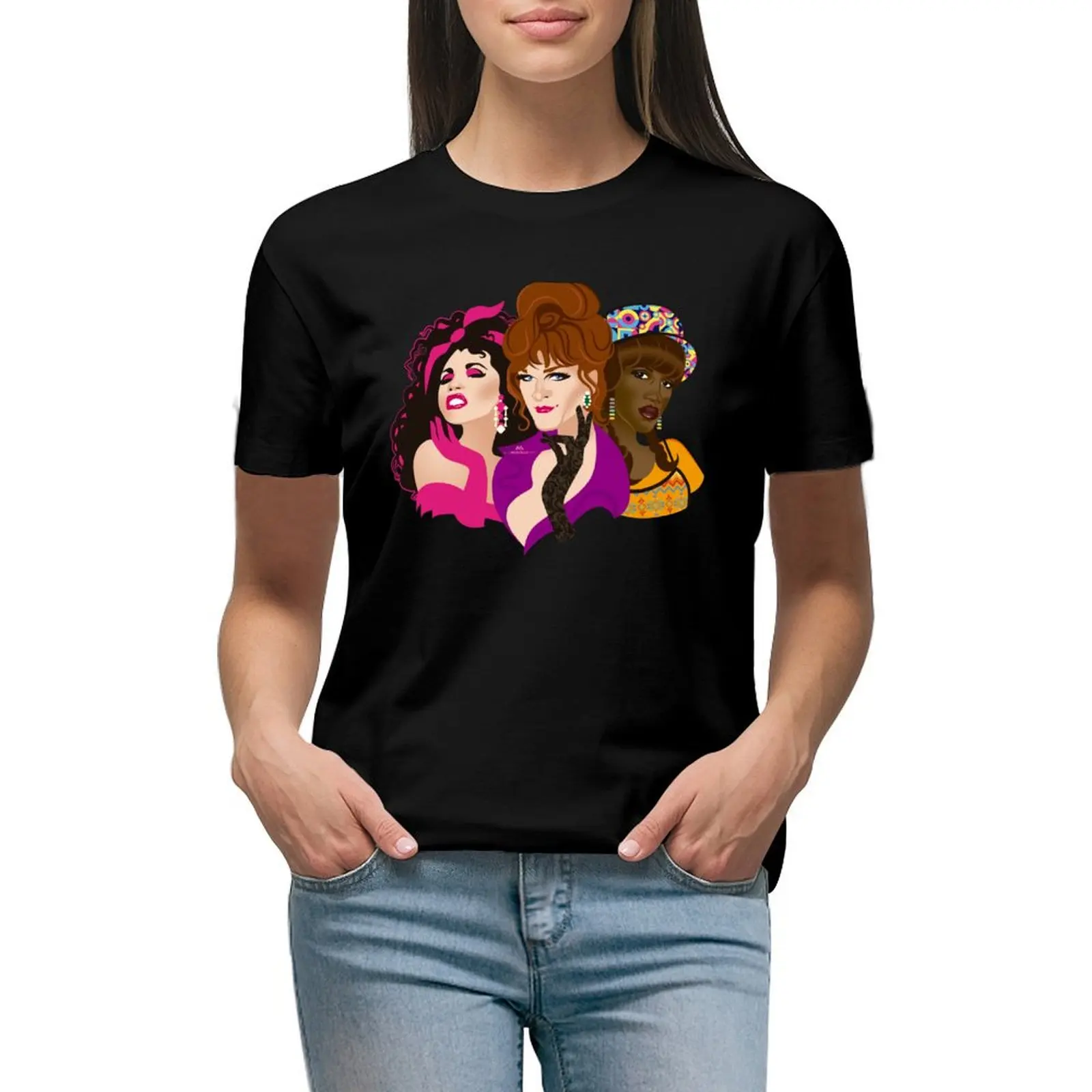

To Wong Foo T-Shirt customs tops anime customizeds oversized workout shirts for Women