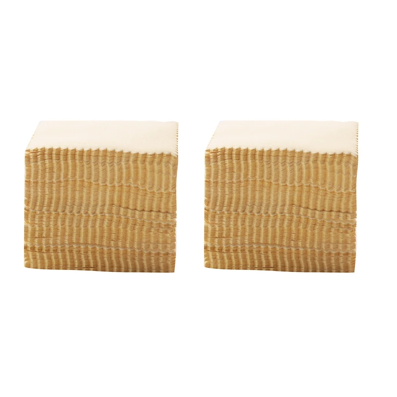 

200Pcs Premium Jewelry Cleaning Cloth, Silver Polishing Cloth Individually Wrapped (Yellow, 3.15 Inch X 3.15 Inch)