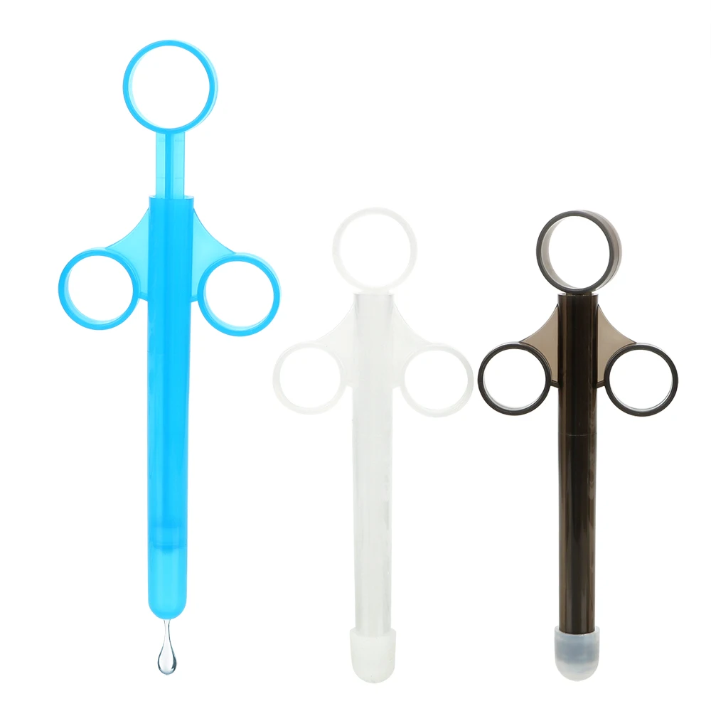 Anal Lubricant Enema Injector Syringe Applicator Vagina Clean Tools BDSM Sex Aid Tools Gay Les Sex Toys for Couples  Sex Games