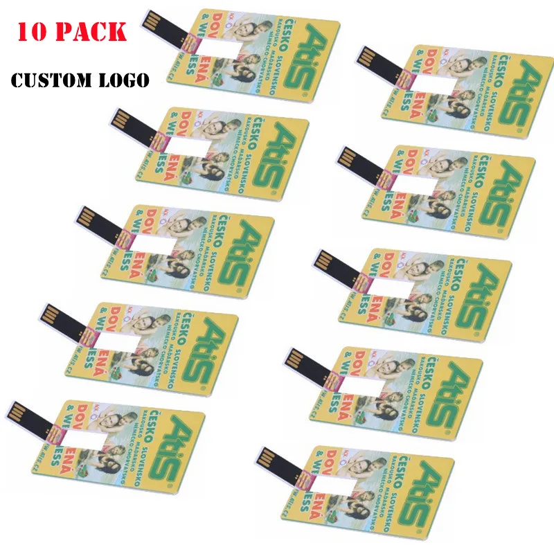 

10 шт./лот Кредитная карта Master Card American Express USB флэш-накопитель 64 ГБ 32 ГБ 16 ГБ 8 ГБ 4 ГБ, флешка, карта памяти с реальной емкостью