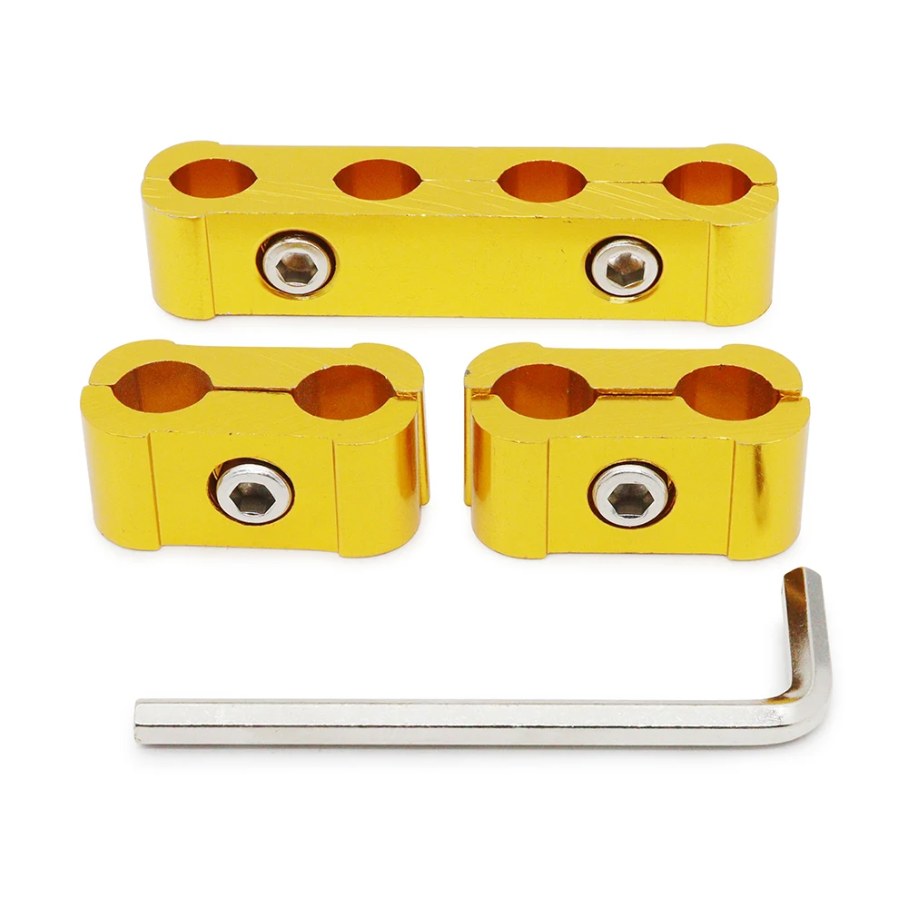 Car Spark Plug Electrical Wire Clamp Separator Line Ignition Cable Clip Auto Decoration 3pcs For 8MM/9MM/10MM Car Accesssories spark plug wire clamps